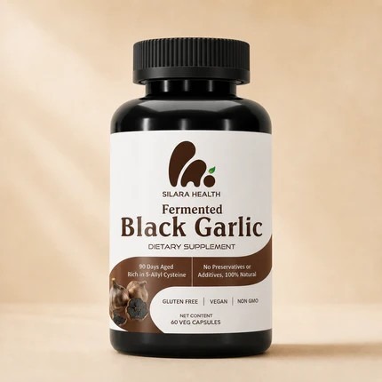 Silara Health Fermented Black Garlic
